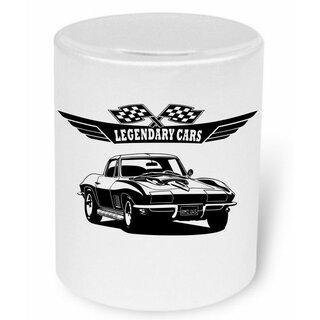 Chevrolet Corvette C2  427 1962 - 1967 Moneybox / Spardose mit Aufdruck