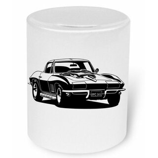 Chevrolet Corvette C2  427 1962 - 1967 Moneybox / Spardose mit Aufdruck