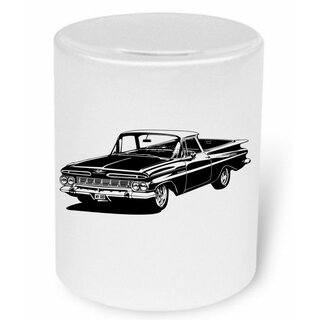 Chevrolet El Camino 1959  Moneybox / Spardose mit Aufdruck