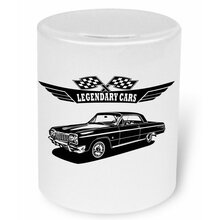 Chevrolet Impala 1964 Moneybox / Spardose mit Aufdruck