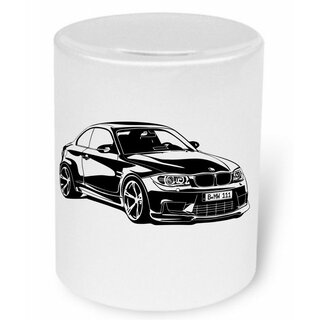 BMW 1er Coupe E82  Moneybox / Spardose mit Aufdruck