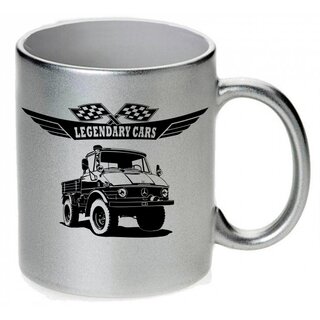 Mercedes UNIMOG 421 Version 2  (1966 - 1988)   Tasse / Keramikbecher m. Aufdruck