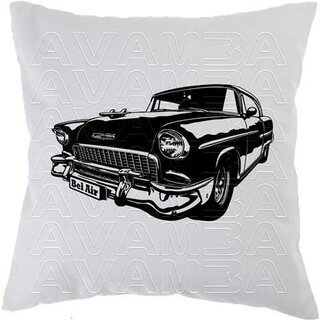 Chevrolet Bel Air 1955 (Front) Car-Art-Kissen / Car-Art-Pillow