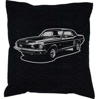 Shelby Mustang Exp 500 1968 Car Art Kissen Car Art Pillow Avamba