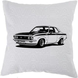 OPEL Manta A GT/E  Car-Art-Kissen / Car-Art-Pillow