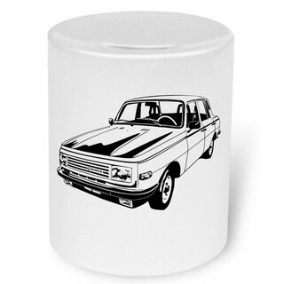 Wartburg 1.3  Moneybox / Spardose mit Aufdruck