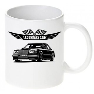 Mercedes Benz W124 Limousine Version 2  Tasse / Keramikbecher m. Aufdruck