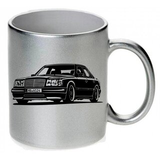 Mercedes Benz W124 Limousine Version 2  Tasse / Keramikbecher m. Aufdruck