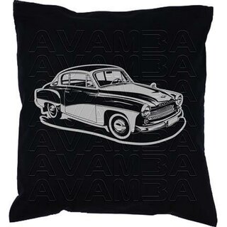 Wartburg 311 - 312 (1956 - 1967)  Car-Art-Kissen / Car-Art-Pillow