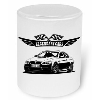 BMW 3er Coup E92  (2006 - 2013)  Moneybox / Spardose mit Aufdruck