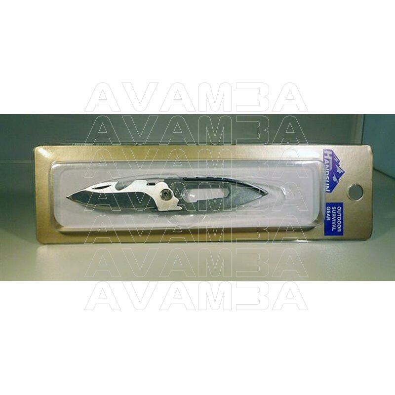 Schlüsselbund Messer Edelstahl / Keychain Knife Stainless Steel - AVA
