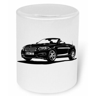 BMW 2er Cabrio F23 (ab 2015)  Moneybox / Spardose mit Aufdruck