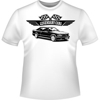 Mercedes Benz C126 V2 380 SEC 420 SEC 500 SEC  (C126; 1981-1991) T-Shirt / Kapuzenpullover (Hoodie)