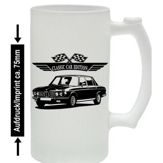 BMW  E3 2500 2800 3.0 (1968-1977)  Bierkrug / Beermug m. Aufdruck