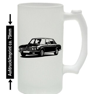 BMW  E3 2500 2800 3.0 (1968-1977)  Bierkrug / Beermug m. Aufdruck