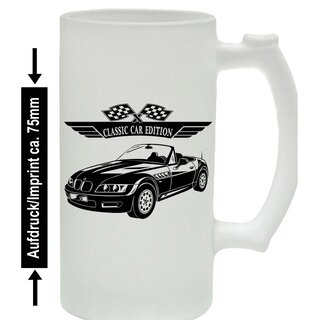 BMW Z3 Roadster (E36/7) Bierkrug / Beermug m. Aufdruck