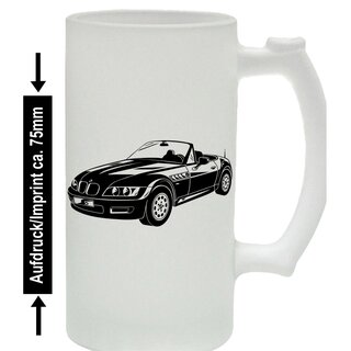 BMW Z3 Roadster (E36/7) Bierkrug / Beermug m. Aufdruck