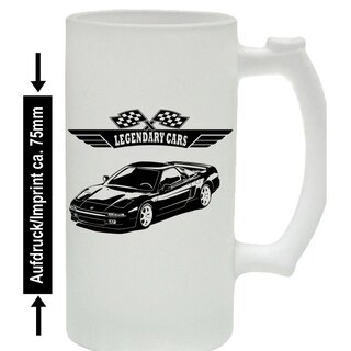 Honda NSX NA1 (1990 - 2005) Bierkrug / Beermug m. Aufdruck