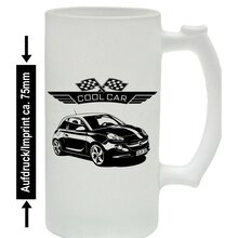 OPEL Adam Bierkrug / Beermug m. Aufdruck