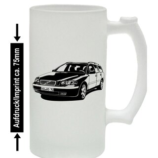 Volvo V70  (1996 - 2004) Bierkrug / Beermug m. Aufdruck