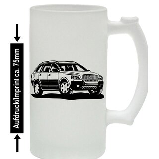 Volvo XC 90 (2002 - ) Bierkrug / Beermug m. Aufdruck