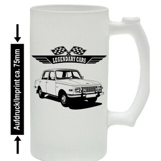 Wartburg 353 Bierkrug / Beermug m. Aufdruck