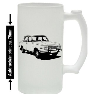 Wartburg 353 Bierkrug / Beermug m. Aufdruck