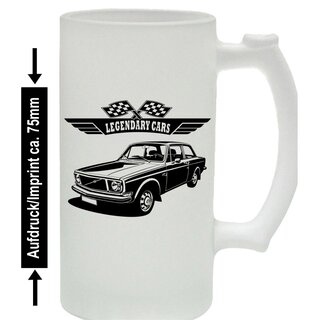 Volvo 140  (1966-1974) Bierkrug / Beermug m. Aufdruck