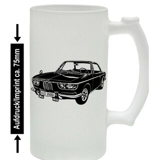 BMW 2000 CS C CA Typ 120 (1965 - 1970)  Bierkrug / Beermug m. Aufdruck