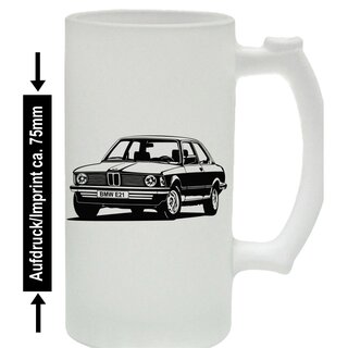 BMW 3er E21 (1975-1983) Bierkrug / Beermug m. Aufdruck