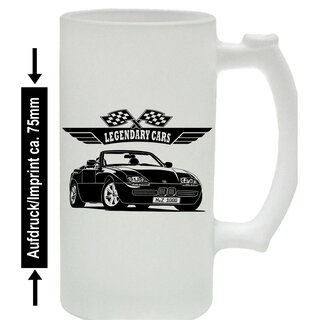 BMW Z1 Roadster Version 3 (1989 -1991) Bierkrug / Beermug m. Aufdruck