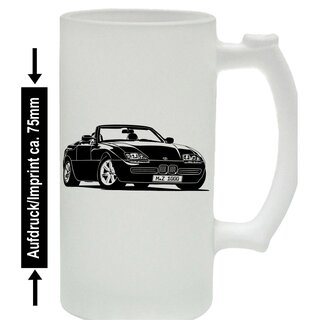 BMW Z1 Roadster Version 3 (1989 -1991) Bierkrug / Beermug m. Aufdruck