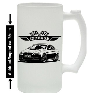 BMW 3er Coup E92  (2006 - 2013) Bierkrug / Beermug m. Aufdruck