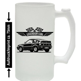 Honda Civic Coup CRX Typ AF/AS  (1983 - 1987)  Bierkrug / Beermug m. Aufdruck