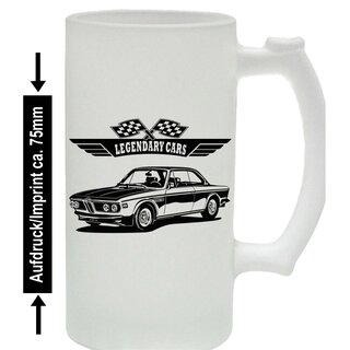 BMW CS E9  (1968 - 1975) Bierkrug / Beermug m. Aufdruck