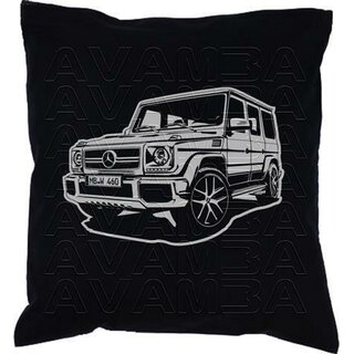 Mercedes Benz G-Klasse W460 Version 4  - Car-Art-Kissen / Car-Art-Pillow