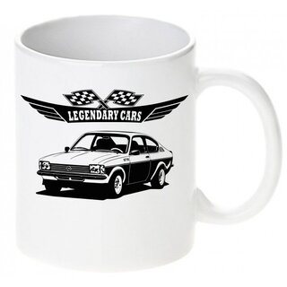 OPEL Kadett C Coupe GT/E  Version 2 (1973-1979)  - Tasse / Keramikbecher m. Aufdruck