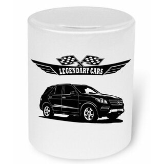 Mercedes ML -  Moneybox / Spardose mit Aufdruck