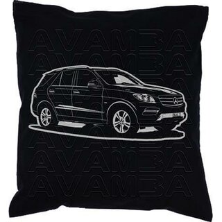 Mercedes ML M-Klasse W166 (2011 - 2015)   - Car-Art-Kissen / Car-Art-Pillow