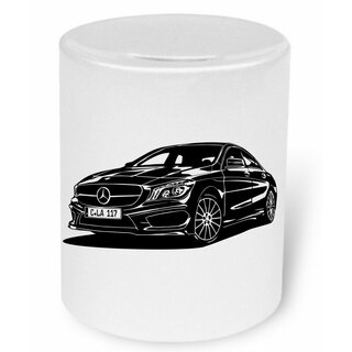 Mercedes CLA (C117) ab 2013 -  Moneybox / Spardose mit Aufdruck