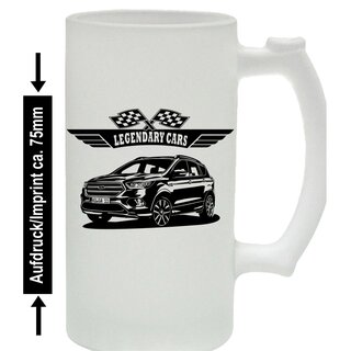 Ford Kuga  (ab 2017 -) Bierkrug / Beermug m. Aufdruck