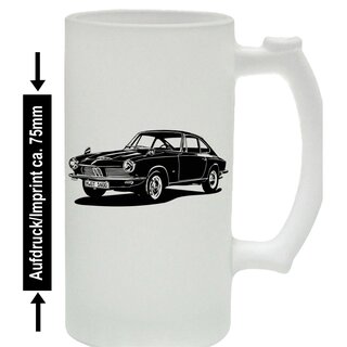 BMW 1600 GT / Glas GT (1967-1968)   Bierkrug / Beermug m. Aufdruck