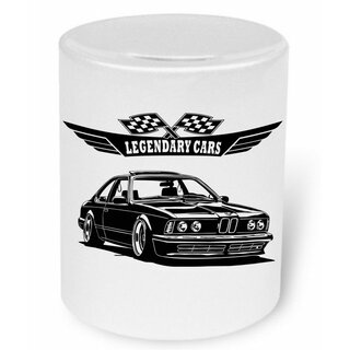 BMW E24 628 630 635 Cs V3 (1975-1989) Moneybox / Spardose mit Aufdruck