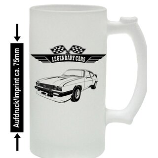 Ford Capri III  2.8 Turbo (1981-1982) Bierkrug / Beermug m. Aufdruck