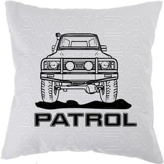 Nissan Patrol GR Front   Car-Art-Kissen / Car-Art-Pillow