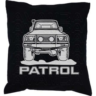 Nissan Patrol GR Front   Car-Art-Kissen / Car-Art-Pillow