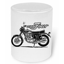 Honda CB 750 Four  Moneybox / Spardose mit Aufdruck