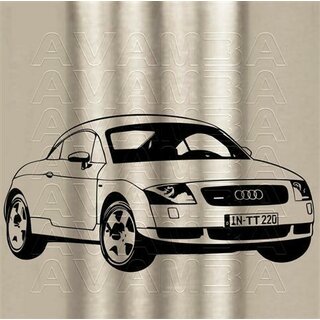 Audi TT Coup 8N (1998 - 2006)  Thermobecher Edelstahl, handbedruckt