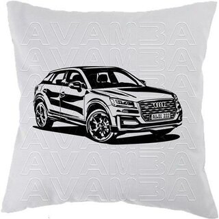 Audi Q2 (GA) Version 2 - Car-Art-Kissen / Car-Art-Pillow